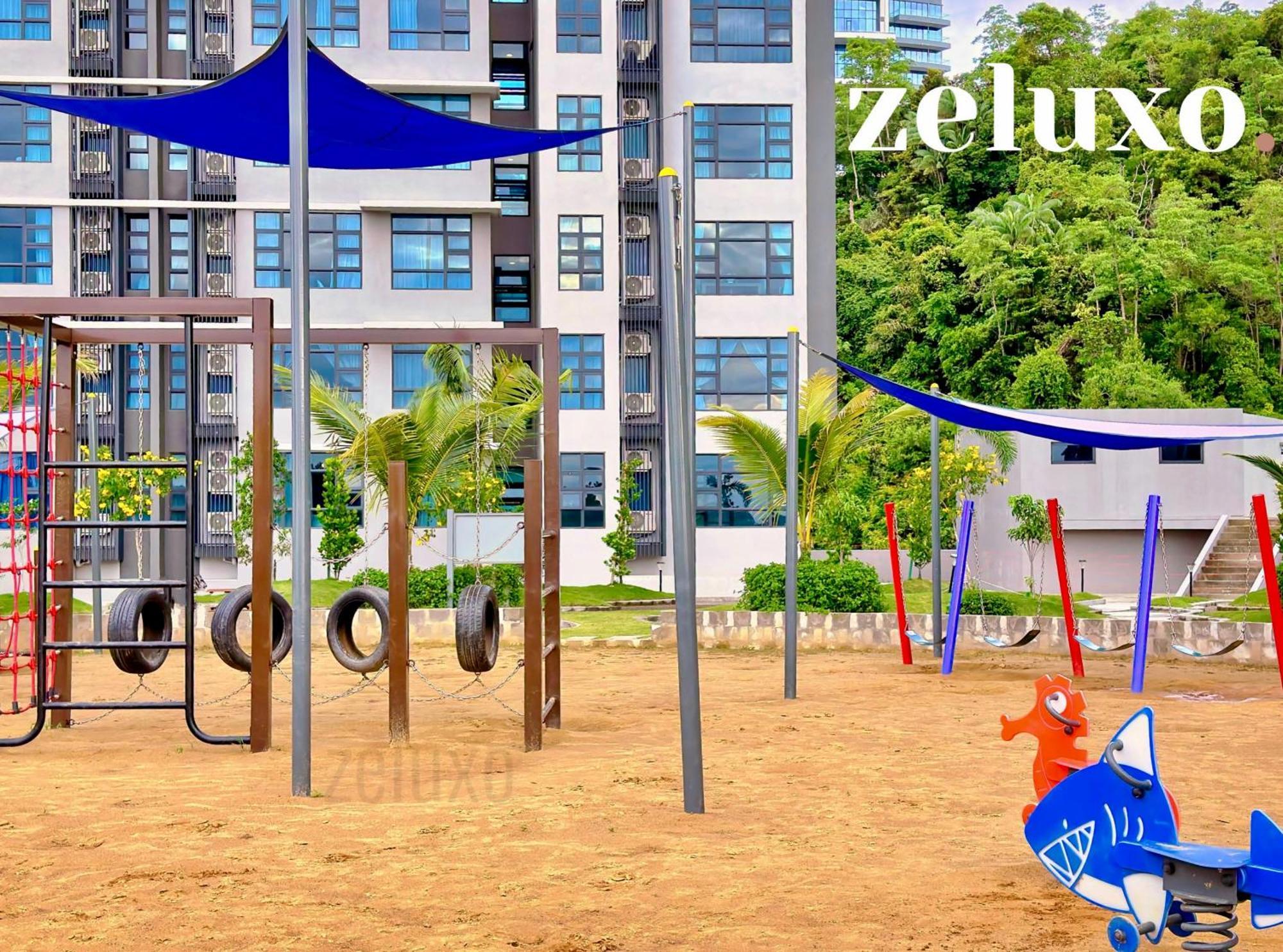 קוטה קינבלו #6 Jesselton Quay City Pads Seaview By Zeluxo מראה חיצוני תמונה