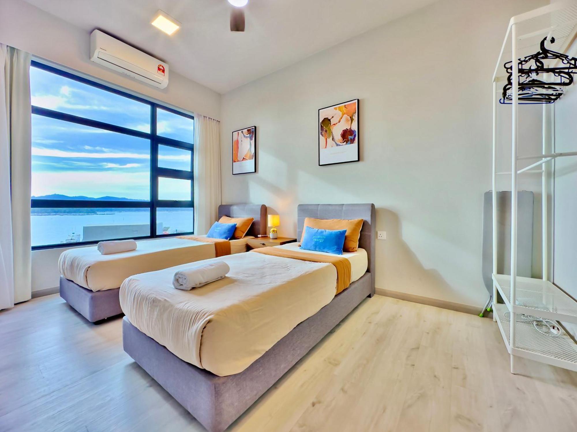קוטה קינבלו #6 Jesselton Quay City Pads Seaview By Zeluxo מראה חיצוני תמונה